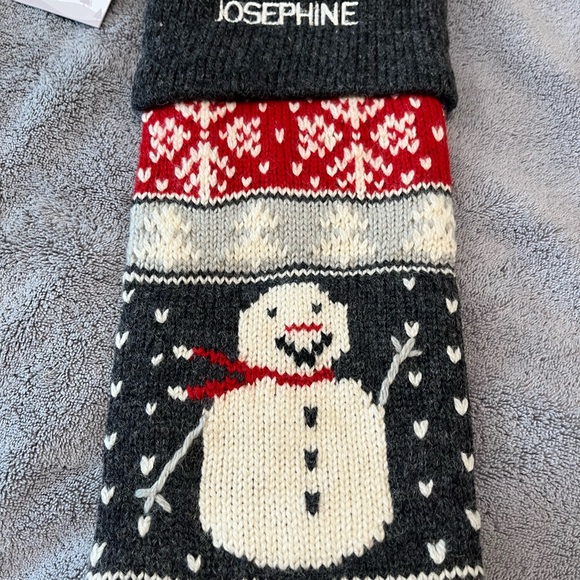 Natural Fair Isle Christmas Stocking Collection (Josephine) - Picture 3 of 6